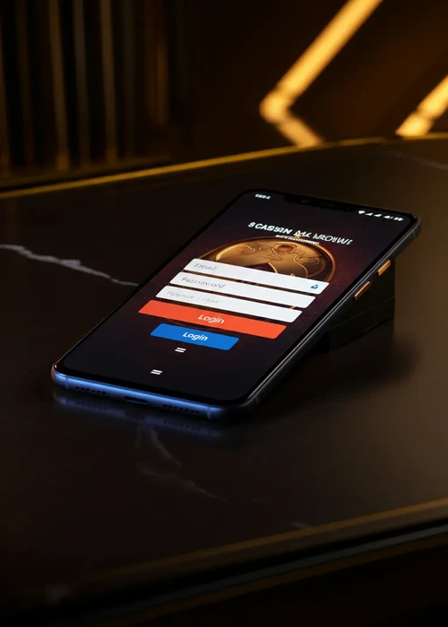 Interface de login Winspark avec connexion sociale intégrée